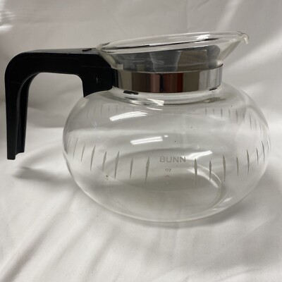 Bunn Pour-Omatic Home Model Coffee Maker Vintage 8 Cup Carafe Decanter