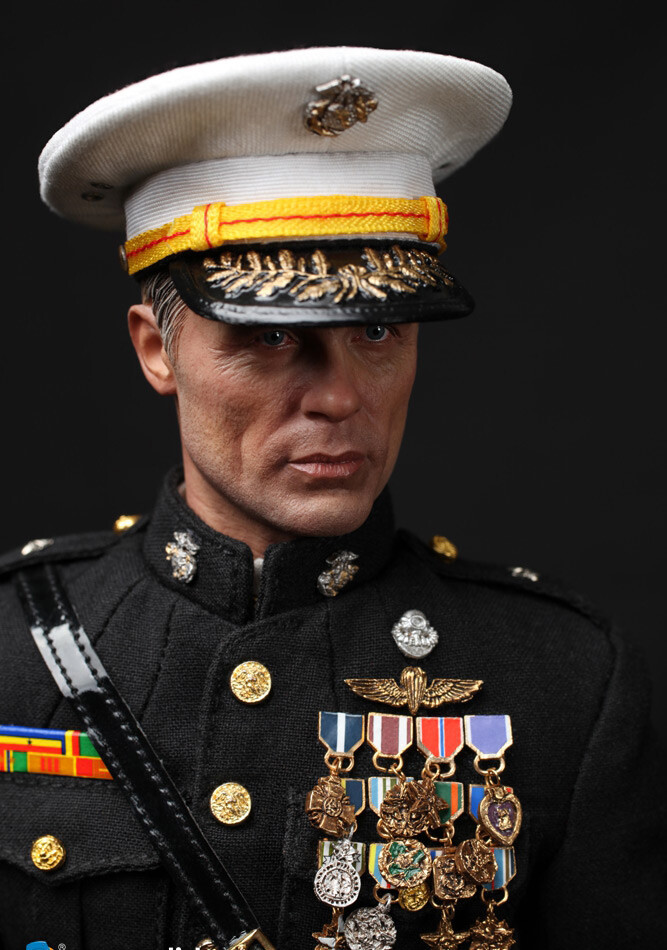 1/6 DID A80092 The Rock USMC Force Recon Brigadier General Frank
