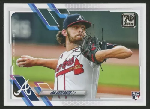 2021 Topps IAN ANDERSON #239 RC Atlanta Braves