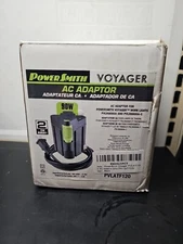 PowerSmith Voyager PVLATF120 AC DC Green Black Adapter 