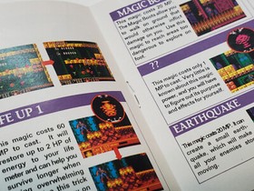 Kick Master Authentic Original NES Nintendo Manual Only *