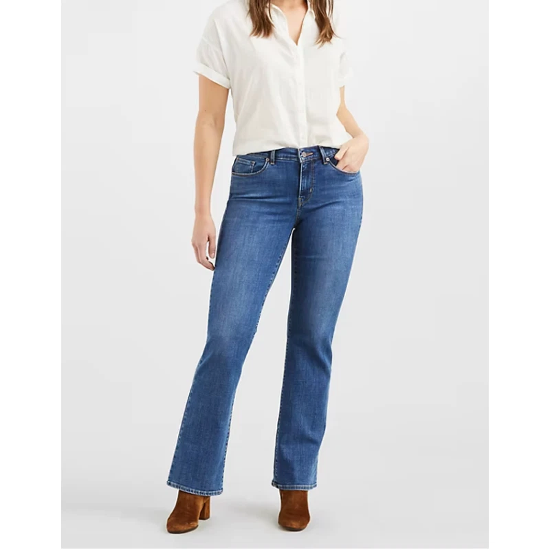Levis 529 Curvy Classic Bootcut Jeans Medium Wash Size 10 eBay
