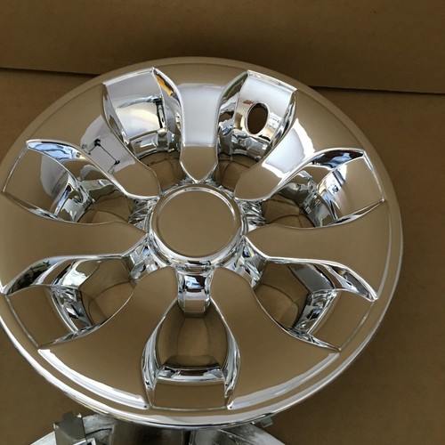 8" Universal Golf Cart Wheel Covers Hubcaps Hub caps (Set of 4) Chrome plated - Picture 3 of 4