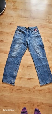 Wu tang Vintage Jeans, Gr. 34/33. Gebrauchsspuren altersgemäß.