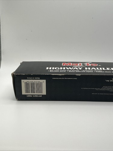 Maisto Highway Hauler Fire N ICE NIB 1:87 Damaged Box - Picture 12 of 12