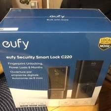 New Eufy C220 Smart Lock Black T8506 Brand new factory Sealed
