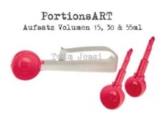 ☘️Tupperware PortionsART Portionierer Kugeln Messlöffel NEU☘️