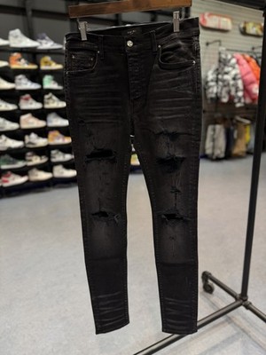 AMIRI スキニー　32インチ Size 32 - Amiri Thrasher Black Jeans 100% Authentic Quick Shipping