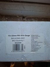 22mm - 15mm Presshre Reducing Valve Pressure Reducing Valve