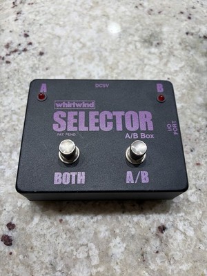 Whirlwind Selector A/B Pedal Box Guitar Multi Switch Multiselector
