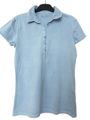 MARC Ó POLO 100% Baumwolle Polo Shirt Gr. S / 36 hellblau