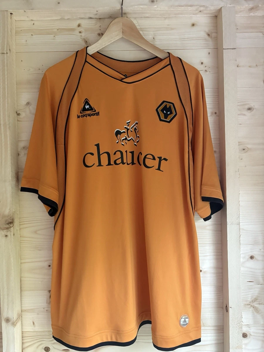 Football shirt Wolverhampton Wanderers Wolves Away 2007/2008/2009 Le Coq Sportif