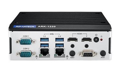 5904006720311 Intel Atom E3940 F1 QC 1.6GHz 2*HDMI+2*GbE+4*USB ARK-1220L-S6A2 Ad