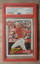 2018 Panini Chronicles Shohei Ohtani /99 PSA 10 Rookie RC
