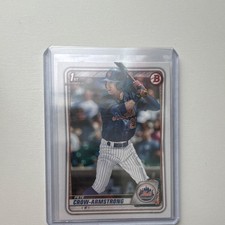 Topps Bowman Draft Pete Crow-Armstrong Mets 1st Bowman Rookie BD-72