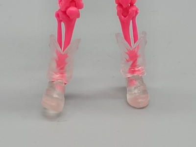 Clear Cowboy Boots (female / skeleton) 1:18 scale - Boss Fight Studio HACKS