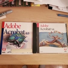 Adobe Acrobat 5.0 Macintosh Upgrade  Full Ver 4.0 Read Description