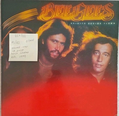Bee Gees Spirits Having Flown Vinyl Record VG+/VG RSBG001 1979