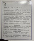 1989 Arnold Palmer Masters Tournament Rules Letter Augusta Signed Hord Hardin — photo 1