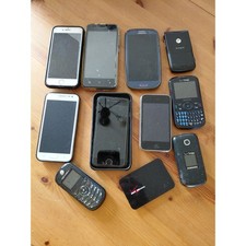 Lot of Eleven Cell Phones-Android-Iphones-Hot Spots and More