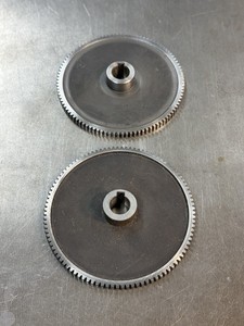 QTY 1 STEEL METRIC SPUR GEAR M0.9 PITCH 100 TEETH 12MM BORE 4MM KEYWAY 5MM FACE