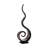 Leonardo - Objekt Casolare - Elegante Glasskulptur - Dekoobjekt 40 Cm Schwarz