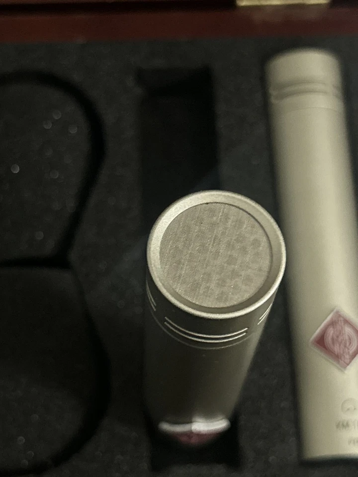 Neumann KM 184 Stereo Set Matched Overhead Microphone Pair - Image 3 of 3