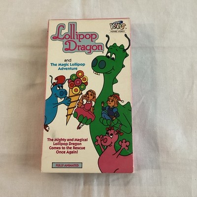 Lollipop Dragon And The Magic Lollipop Adventure (VHS, 1990)