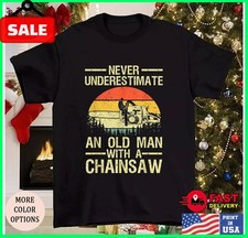Funny Lumberjack Design For Men Dad Logger Arborist Chainsaw Gift Unisex T-Shirt
