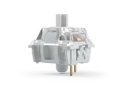 Gateron Clear Mechanical Keyboard Switches (120 Pack) - Ultra-Light Linear fo...