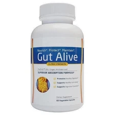 Holistic Health Labs Gut Alive Ultra Strength Superior Absorption- (60 Capsules)