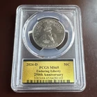2026-D Kennedy Half Dollar 50C Silver Business Strike PCGS MS65 Enduring Liberty