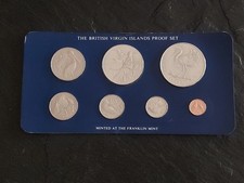 Franklin Mint 1979 British Virgin Islands Proof Set w/ COA