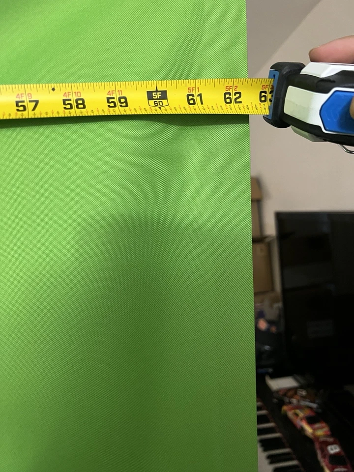 Telón de fondo de pantalla verde Valera 90 pulgadas con soporte para transmisión, ultra portátil 2 min Foto 2 de 4