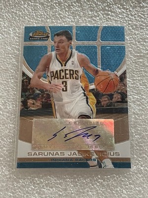 2005-06 Topps Finest - Sarunas Jasikevicius #131 /349