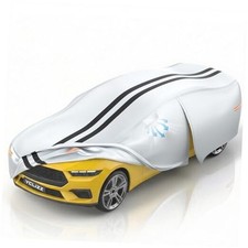 car Cover Custom Fit 1964-2025, Outdoor Waterproof with Breathable Mustang Ford