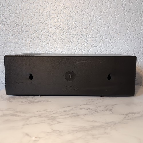 Laserline 12 CD Compact Disc Storage Case Plastic Lock & Eject Drop Down Door - Picture 6 of 19