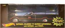 1:18 Scale Batmobile 1966 Batman + Robin Figures Classic TV Series Adam West Sh