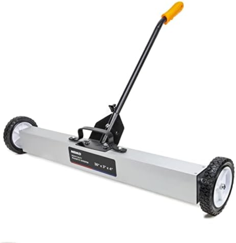 NeikoÂ® Heavy Duty 61 cm Magnetic Sweeper metal pickup Tool con sgancio rapido r