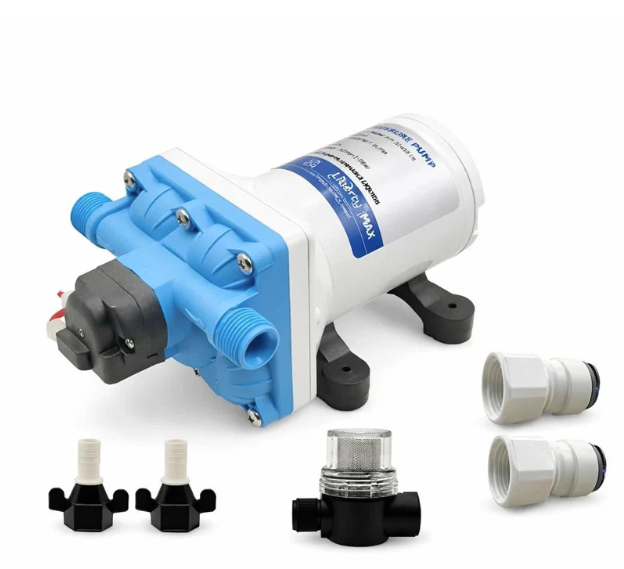 Liberty Max Water Pump 10L  30PSI 12V - For Campervan, Motorhomes and Caravans