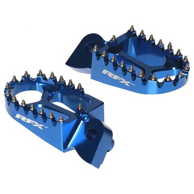 RFX Pro CNC Aluminium Trials Fußraste (Blau) Universal - für SHERCO ST 3.0 2013-