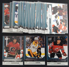 2017-18 Upper Deck Hockey Series 2 Young Guns Lot 42/50 Set Jesper Bratt Carrier