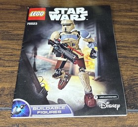 LEGO STAR WARS 75523 - SCARIF TROOPER - Buildable Figure - Complete w/ Booklet