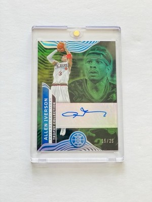 2021-22 Panini Illusions - Trophy Collection Signatures Allen Iverson #TC-AIP...