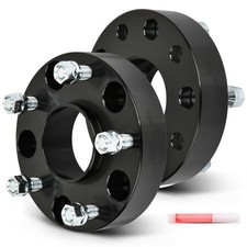 1.5in Wheel Spacers 5x5.5 for 1500 2012-2018 Hubcentric 77.8mm 14x1.5 2Pcs
