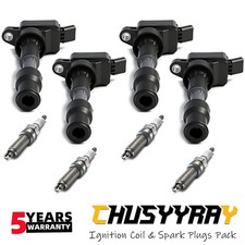 4PCS 27300-2E601 Ignition Coil Pack UF816 For Hyundai Sonata Elantra Kona Kia US