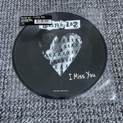 Blink-182   I Miss You 7'' Single Vinyl Record PICTURE Disc 2004