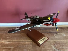 Mastercraft Series P-40E Warhawk BEAUTIFUL MAHOGANY MODEL