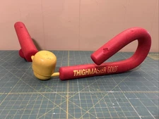 Thigh Master VTG Gold 1991 Suzanne Somers ThighMaster Exercise Red Yellow