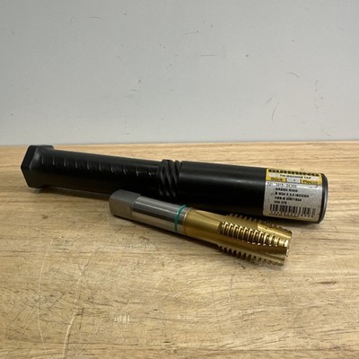 NEW! Guhring M24 TiN Spiral 4 Flute Machine Tap, Green Ring, C M24 ISO2/6H HSS-E